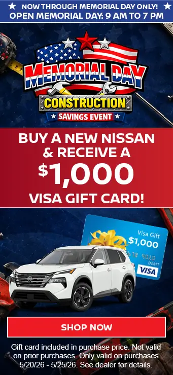 Memorial Day Sales Event Visa Gift-Card